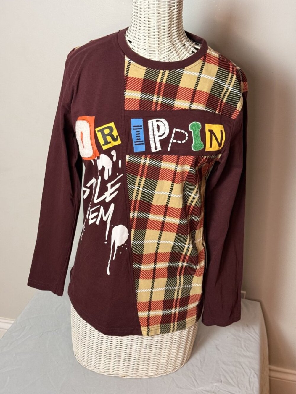 Switch Remarkable Drippin Style T-Shirt Plaid Limited Edition